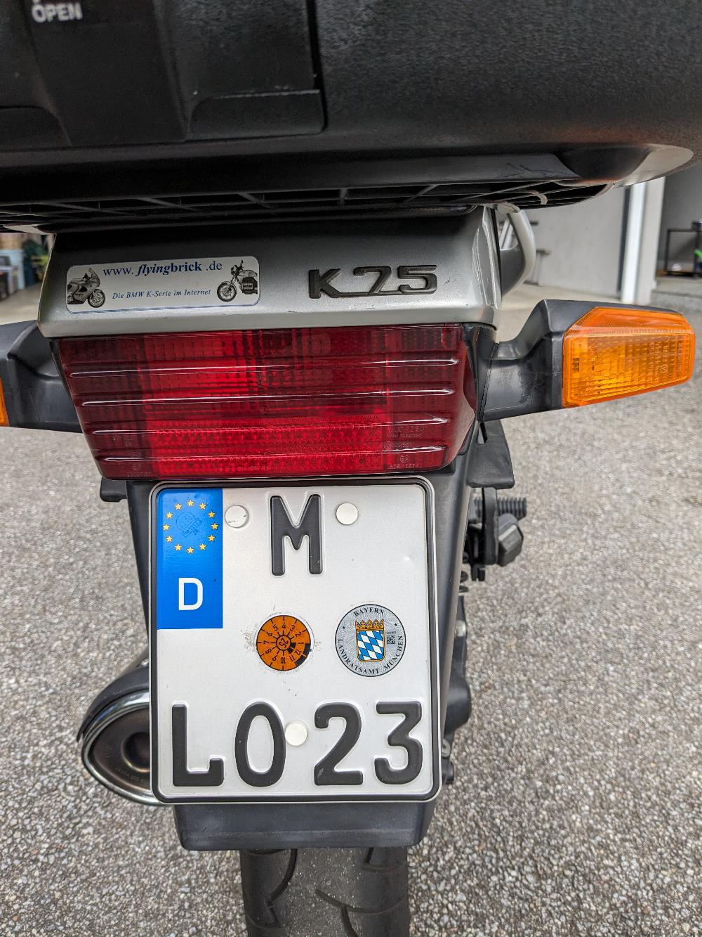 Motorrad verkaufen BMW K75  Ankauf